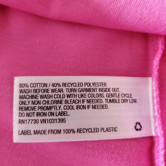 Cat & Jack Long Sleeve T-Shirt Size XS  Pink - Picture 2 of 3